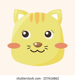animal cartoon theme elements