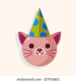 animal cartoon theme elements