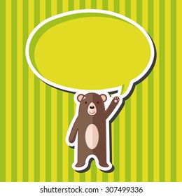 animal cartoon theme elements