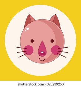animal cartoon theme elements