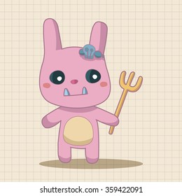 animal cartoon theme elements