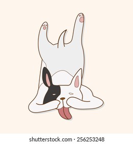 animal cat cartoon theme elements
