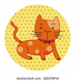 animal cat cartoon theme elements