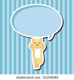 animal cat cartoon theme elements