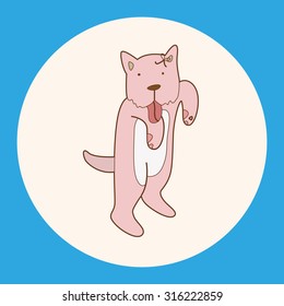 animal cat cartoon theme elements