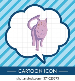 animal cat cartoon theme elements
