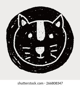 animal cat doodle drawing