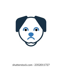 Animal cat or emoticon pet icon