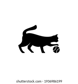 animal cat pet food vector silhouette graphic template