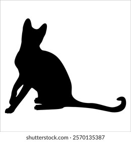 Animal Cat Silhouette vector illustration