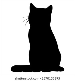 Animal Cat Silhouette vector illustration