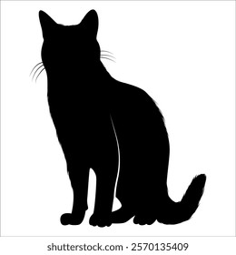 Animal Cat Silhouette vector illustration