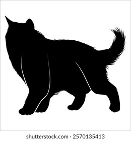 Animal Cat Silhouette vector illustration