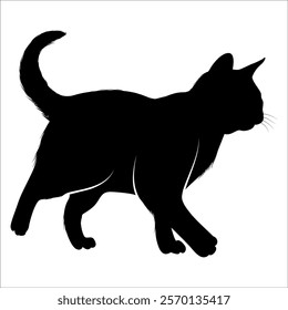 Animal Cat Silhouette vector illustration