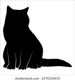 Animal Cat Silhouette vector illustration