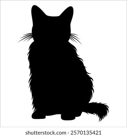 Animal Cat Silhouette vector illustration