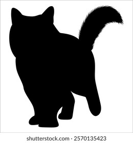 Animal Cat Silhouette vector illustration