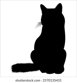 Animal Cat Silhouette vector illustration