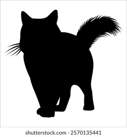 Animal Cat Silhouette vector illustration