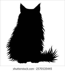 Animal Cat Silhouette vector illustration