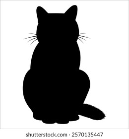 Animal Cat Silhouette vector illustration