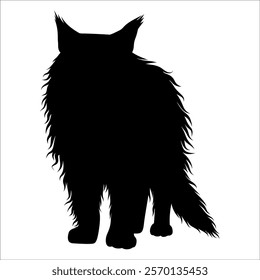 Animal Cat Silhouette vector illustration