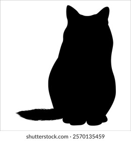 Animal Cat Silhouette vector illustration