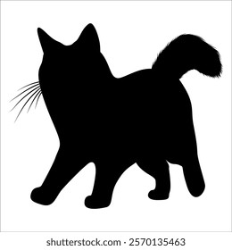 Animal Cat Silhouette vector illustration