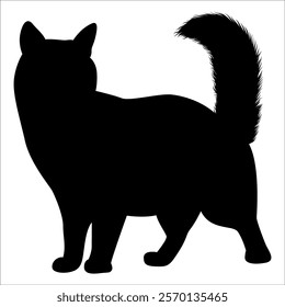 Animal Cat Silhouette vector illustration