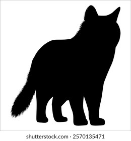 Animal Cat Silhouette vector illustration