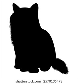 Animal Cat Silhouette vector illustration