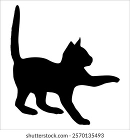 Animal Cat Silhouette vector illustration