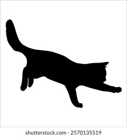 Animal Cat Silhouette vector illustration