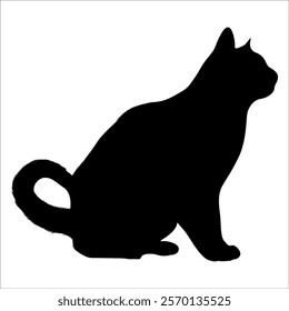 Animal Cat Silhouette vector illustration