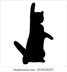 Animal Cat Silhouette vector illustration