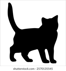 Animal Cat Silhouette vector illustration