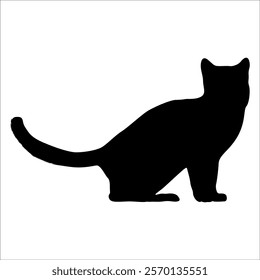 Animal Cat Silhouette vector illustration