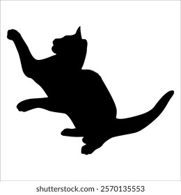 Animal Cat Silhouette vector illustration