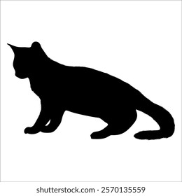 Animal Cat Silhouette vector illustration