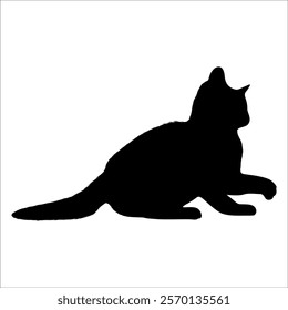 Animal Cat Silhouette vector illustration