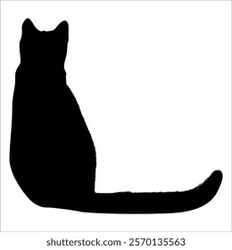 Animal Cat Silhouette vector illustration