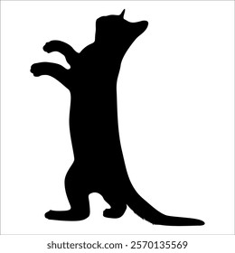 Animal Cat Silhouette vector illustration