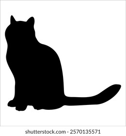 Animal Cat Silhouette vector illustration