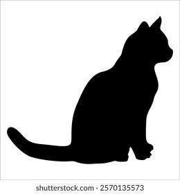 Animal Cat Silhouette vector illustration