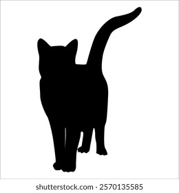 Animal Cat Silhouette vector illustration