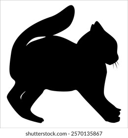 Animal Cat Silhouette vector illustration