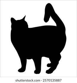 Animal Cat Silhouette vector illustration