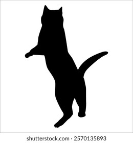 Animal Cat Silhouette vector illustration