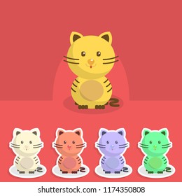 Animal Character - Cute Cat
