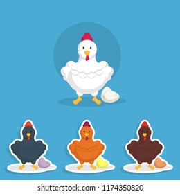 Animal Character - Cute Chicken